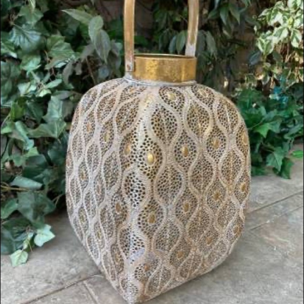 Gorgeous Metal Moroccan Lantern